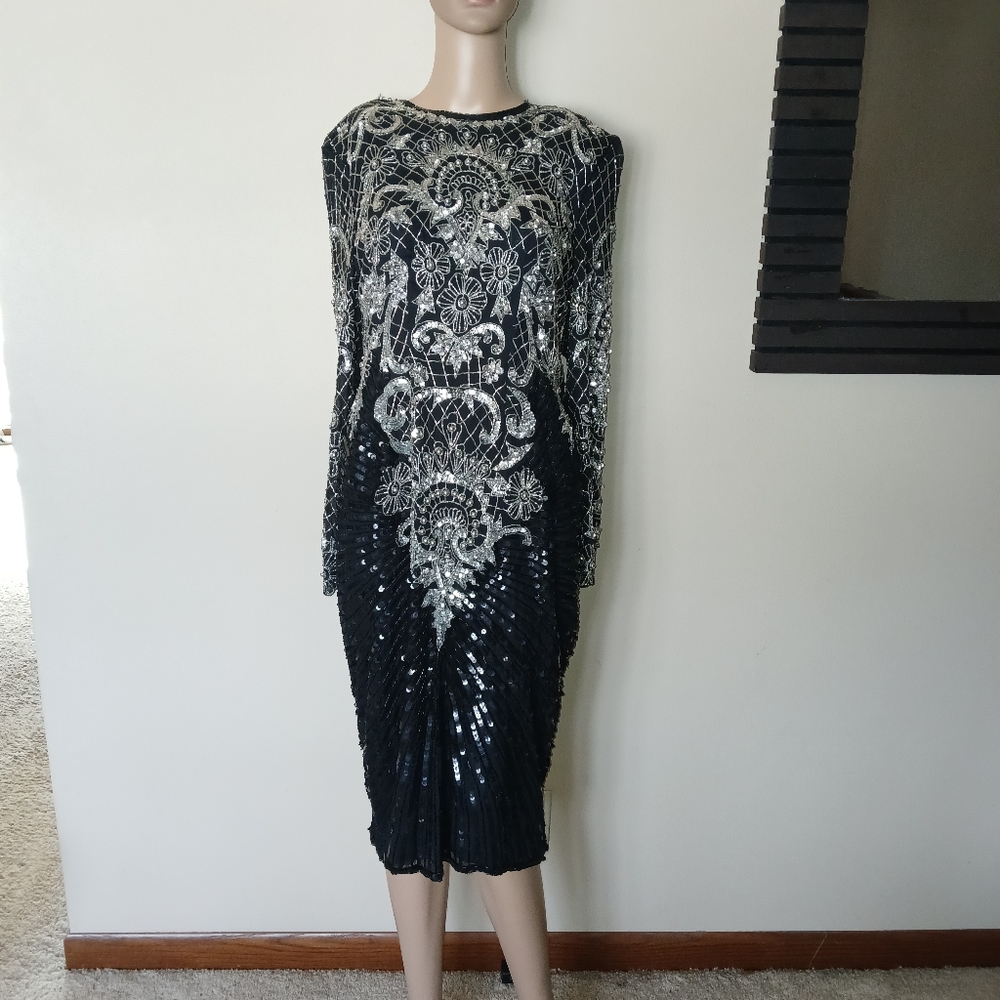Vintage beaded dress
